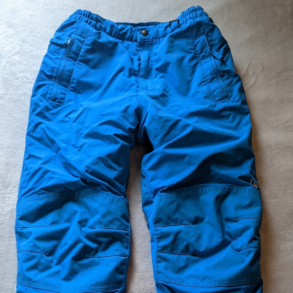 Lands End Squall Snow Insulated Iron Knee Winter Snow Pants Size 14